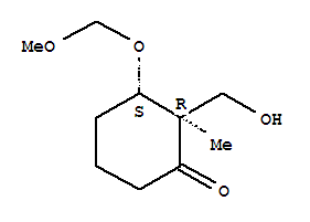 Cyclohexanone, 2-(hydroxymethyl)-3-(methoxymethoxy)-2-methyl-, (2r,3s)-(9ci) Structure,810682-25-8Structure