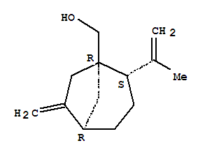 (1r,2s,5r)-(9ci)-6-亞甲基-2-(1-甲基乙烯)-雙環(huán)[3.2.1]辛烷-1-甲醇結構式_811440-28-5結構式