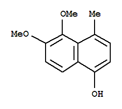 1-Naphthalenol,5,6-dimethoxy-4-methyl-(9ci) Structure,812646-84-7Structure