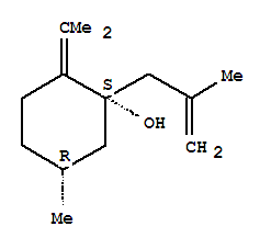 Cyclohexanol, 5-methyl-2-(1-methylethylidene)-1-(2-methyl-2-propenyl)-, (1r,5s)-rel-(9ci) Structure,812699-68-6Structure
