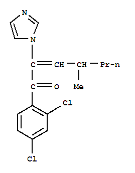 2-Hepten-1-one, 1-(2,4-dichlorophenyl)-2-(1h-imidazol-1-yl)-4-methyl-Structure,82013-29-4Structure 2-Hepten-1-one, 1-(2,4-dichlorophenyl)-2-(1h-imidazol-1-yl)-4-methyl- Structure,82013-29-4Structure