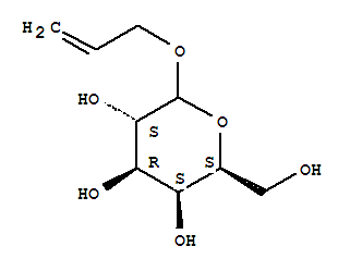 (9ci)-2-丙烯基L-半乳糖吡喃糖苷結構式_821794-45-0結構式