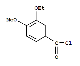 Benzoyl chloride, 3-ethoxy-4-methoxy-(9ci) Structure,82613-08-9Structure