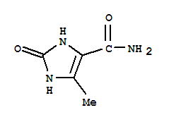 1H-imidazole-4-carboxamide,2,3-dihydro-5-methyl-2-oxo-(9ci) Structure,82831-09-2Structure