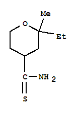 2H-pyran-4-carbothioamide,2-ethyltetrahydro-2-methyl-(9ci) Structure,84125-27-9Structure