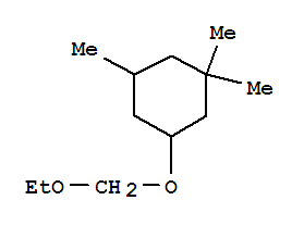 3-(乙氧基甲氧基)-1,1,5-三甲基環(huán)己烷結(jié)構(gòu)式_844870-88-8結(jié)構(gòu)式