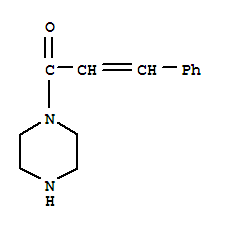 1-肉桂酰哌嗪結構式_84935-37-5結構式