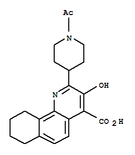 2-羥基喹啉-4-羧酸結構式_851547-34-7結構式