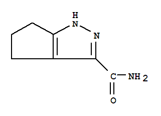 1,4,5,6-四氫-3-環(huán)戊并吡唑羧酰胺結構式_851776-30-2結構式