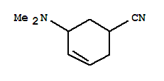 (5ci)-5-二甲基氨基-3-環(huán)己烯-1-甲腈結(jié)構(gòu)式_854719-69-0結(jié)構(gòu)式