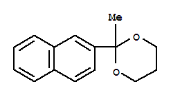(5ci)-2-甲基-2-[2-萘]-M-二噁烷結構式_854841-26-2結構式