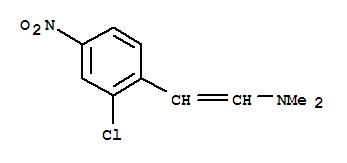 2-(2-氯-4-硝基苯基)-N,N-二甲基乙胺結(jié)構(gòu)式_85544-62-3結(jié)構(gòu)式