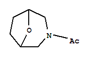 (5CI)-3-乙?；?8-噁-3-氮雜雙環(huán)[3.2.1]辛烷結(jié)構(gòu)式_856176-68-6結(jié)構(gòu)式