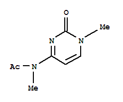 (5ci)-n-乙?；?n,1-二甲基-胞核嘧啶結(jié)構(gòu)式_859739-98-3結(jié)構(gòu)式