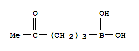 Boronic acid, (4-oxopentyl)-(9ci) Structure,87100-25-2Structure