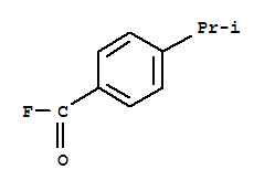 Benzoyl fluoride, 4-(1-methylethyl)-(9ci) Structure,87114-36-1Structure