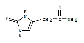 1H-imidazole-4-ethanethioamide, 2,3-dihydro-2-thioxo- Structure,872266-72-3Structure