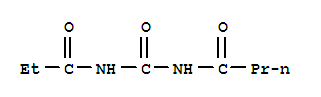 4CI)-1-丁基-3-丙酰基脲結(jié)構(gòu)式_873384-48-6結(jié)構(gòu)式