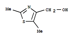 2,5-二甲基-4-噻唑甲醇結(jié)構(gòu)式_881008-98-6結(jié)構(gòu)式