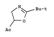 (9ci)-1-[2-(1,1-二甲基乙基)-4,5-二氫-5-噁唑]-乙酮結(jié)構(gòu)式_88309-23-3結(jié)構(gòu)式