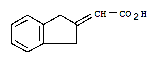 茚烷-2-基-乙酸結構式_885269-67-0結構式