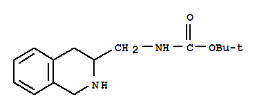(1,2,3,4-四氫異喹啉-3-甲基)-氨基甲酸叔丁酯結(jié)構(gòu)式_885273-85-8結(jié)構(gòu)式