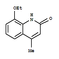 (7ci)-8-乙氧基-4-甲基-喹諾酮結(jié)構(gòu)式_88611-76-1結(jié)構(gòu)式