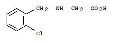 N-[(2-氯苯基)甲基]-甘氨酸結(jié)構(gòu)式_88720-45-0結(jié)構(gòu)式