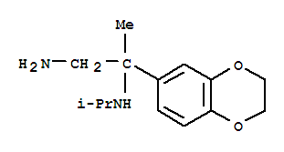 2-(2,3-二氫-1,4-苯并二噁英-6-基)-n2-(1-甲基乙基)-1,2-丙二胺結構式_891356-82-4結構式