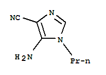 1H-imidazole-4-carbonitrile,5-amino-1-propyl-(9ci) Structure,89404-00-2Structure