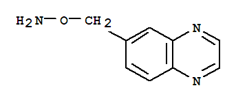 o-(6-喹噁啉甲基)-羥胺結(jié)構(gòu)式_895589-14-7結(jié)構(gòu)式