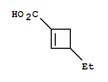 (7ci,9ci)-3-乙基-1-環(huán)丁烯-1-羧酸結(jié)構(gòu)式_89897-93-8結(jié)構(gòu)式