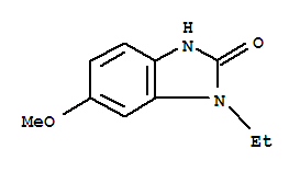 2H-benzimidazol-2-one,1-ethyl-1,3-dihydro-6-methoxy-(9ci) Structure,89930-91-6Structure