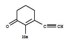(6ci,9ci)-3-乙炔-2-甲基-2-環(huán)己烯-1-酮結(jié)構(gòu)式_89998-56-1結(jié)構(gòu)式
