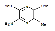 (7CI)-2-氨基-3,5-二甲氧基-6-甲基-吡嗪結構式_90008-58-5結構式