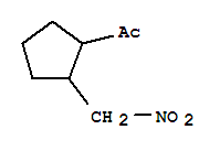(9ci)-1-[2-(硝基甲基)環(huán)戊基]-乙酮結(jié)構(gòu)式_90088-11-2結(jié)構(gòu)式