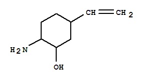 (9ci)-2-氨基-5-乙烯-環(huán)己醇結構式_90125-43-2結構式