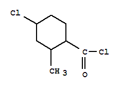 (9ci)-4-氯-2-甲基-環(huán)己烷羰酰氯結(jié)構(gòu)式_90403-99-9結(jié)構(gòu)式