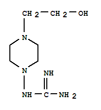 (7ci)-[4-(2-羥基乙基)-1-哌嗪]-胍結構式_90482-11-4結構式