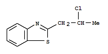 Benzothiazole, 2-(2-chloropropyl)-(7ci) Structure,90799-20-5Structure
