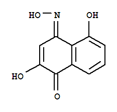 (7ci)-2,5-二羥基-1,4-萘醌結(jié)構(gòu)式_90800-49-0結(jié)構(gòu)式