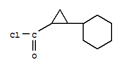 (6ci,7ci)-2-環(huán)己基-環(huán)丙烷羰酰氯結(jié)構(gòu)式_90972-94-4結(jié)構(gòu)式