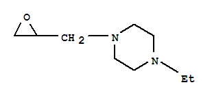 (7ci)-1-(2,3-環(huán)氧基丙基)-4-乙基-哌嗪結(jié)構(gòu)式_91086-24-7結(jié)構(gòu)式