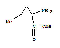(9ci)-1-氨基-2-甲基-環(huán)丙烷羧酸甲酯結構式_91366-09-5結構式