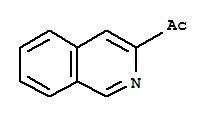 1-異喹啉-3-乙酮結(jié)構(gòu)式_91544-03-5結(jié)構(gòu)式