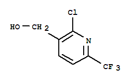 (2-氯-6-(三氟甲基)吡啶-3-基)甲醇結(jié)構(gòu)式_917396-39-5結(jié)構(gòu)式
