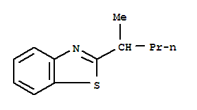 Benzothiazole, 2-(1-methylbutyl)-(9ci) Structure,93194-81-1Structure