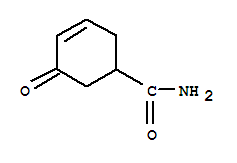 (6ci)-5-氧代-3-環(huán)己烯-1-羧酰胺結(jié)構(gòu)式_98547-32-1結(jié)構(gòu)式