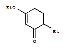 (9ci)-3-乙氧基-6-乙基-2-環(huán)己烯-1-酮結(jié)構(gòu)式_99163-03-8結(jié)構(gòu)式