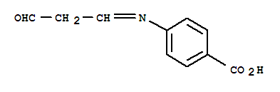 Benzoic acid, p-(2-formylethylideneamino)-(6ci) Structure,99184-91-5Structure